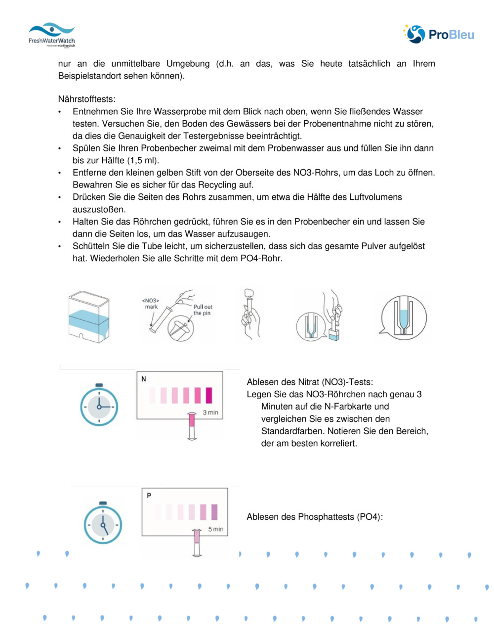 FreshWater Watch: Bedienungsanleitung _2