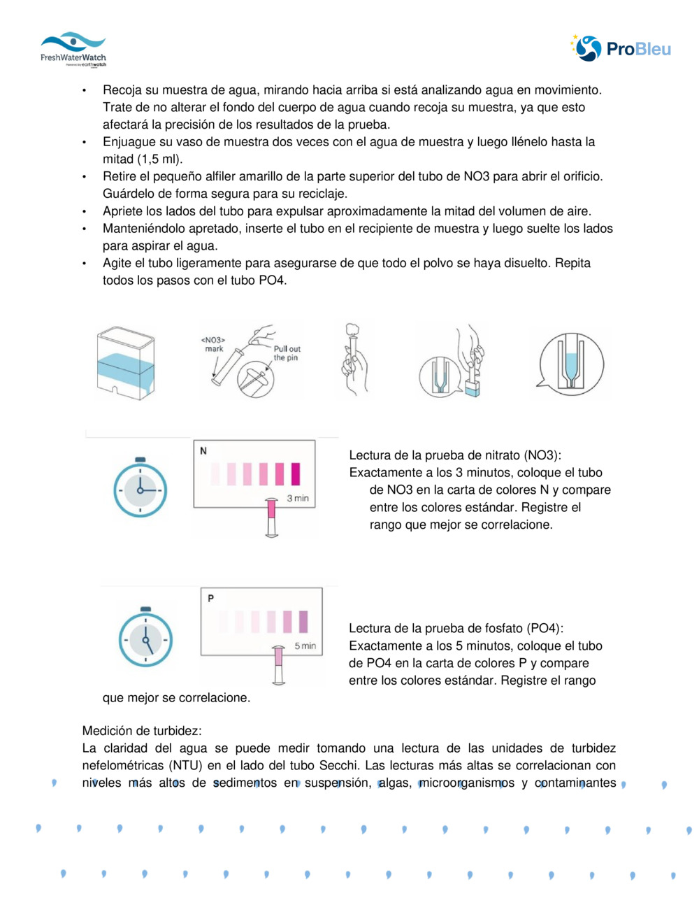 Reloj FreshWater: Manual de instrucciones _2