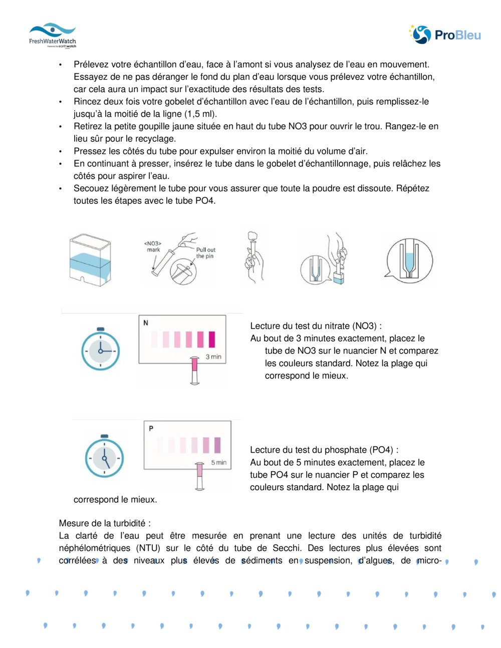 Montre FreshWater : Mode d’emploi _2