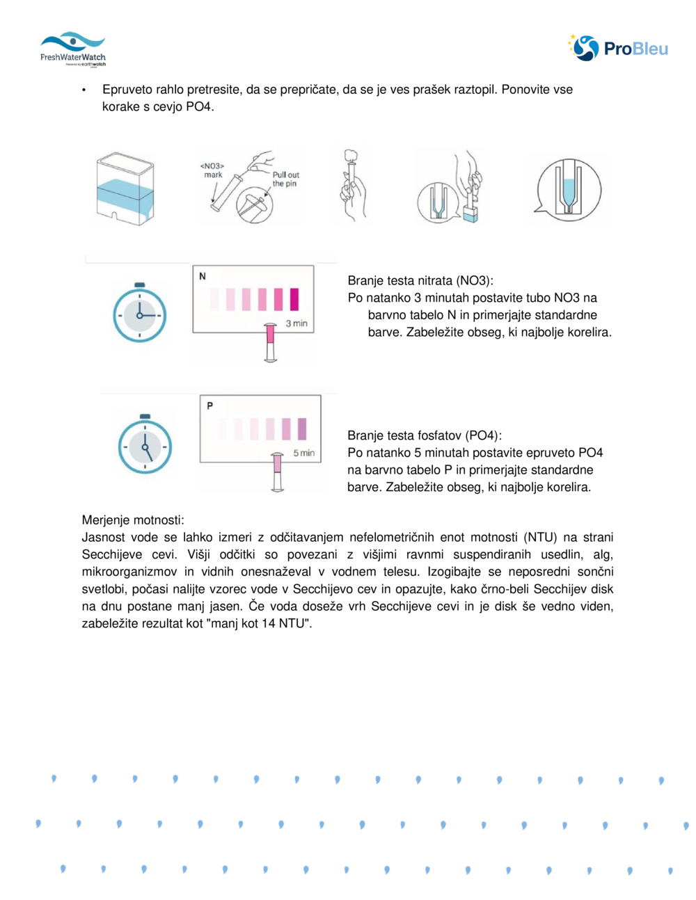 FreshWater ura: navodila za uporabo _2