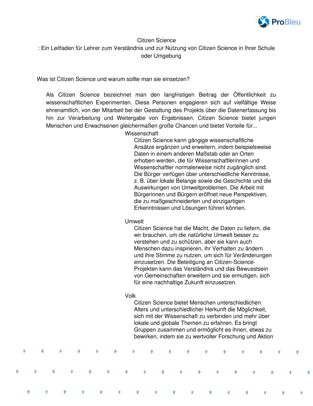 Einführung in die Citizen Science _0