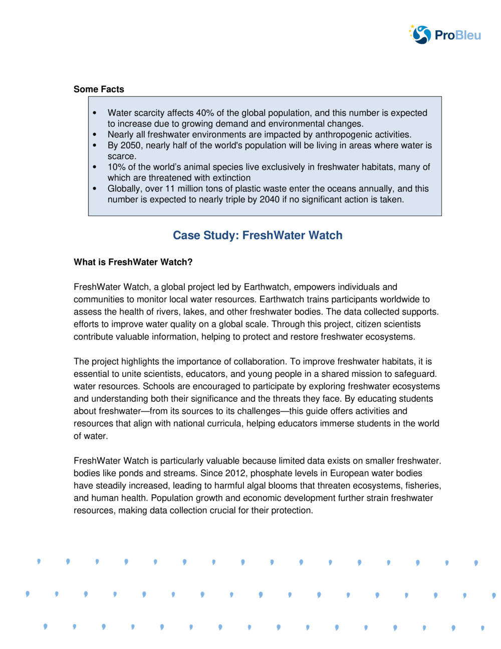 Water Footprint and Conservation_1