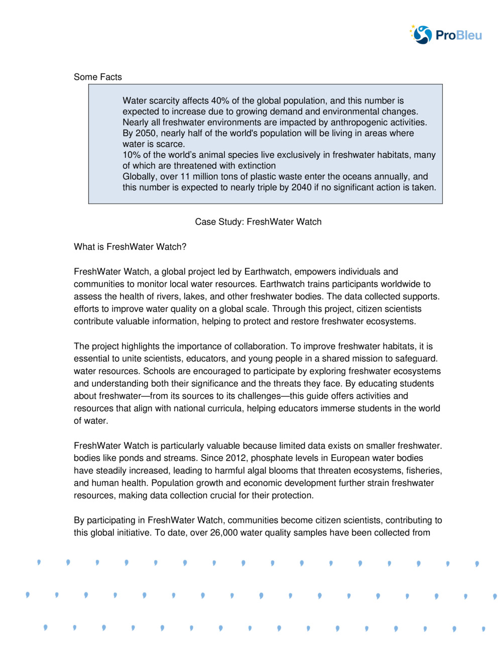 Water Footprint and Conservation_1