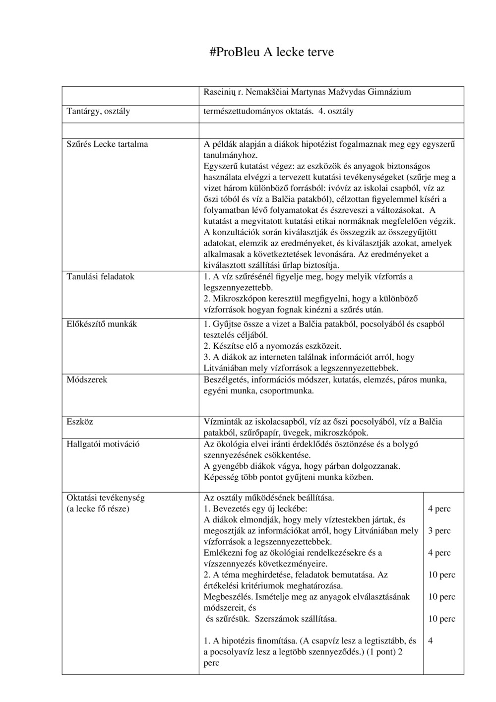 Óraterv ,,Szűrés"_0