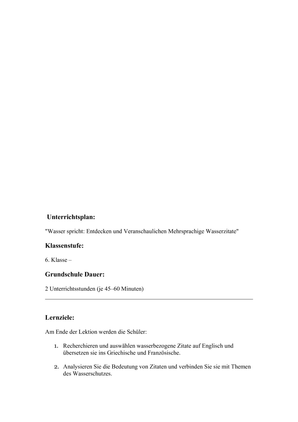 Mehrsprachige Wasserzitate entdecken und illustrieren_1