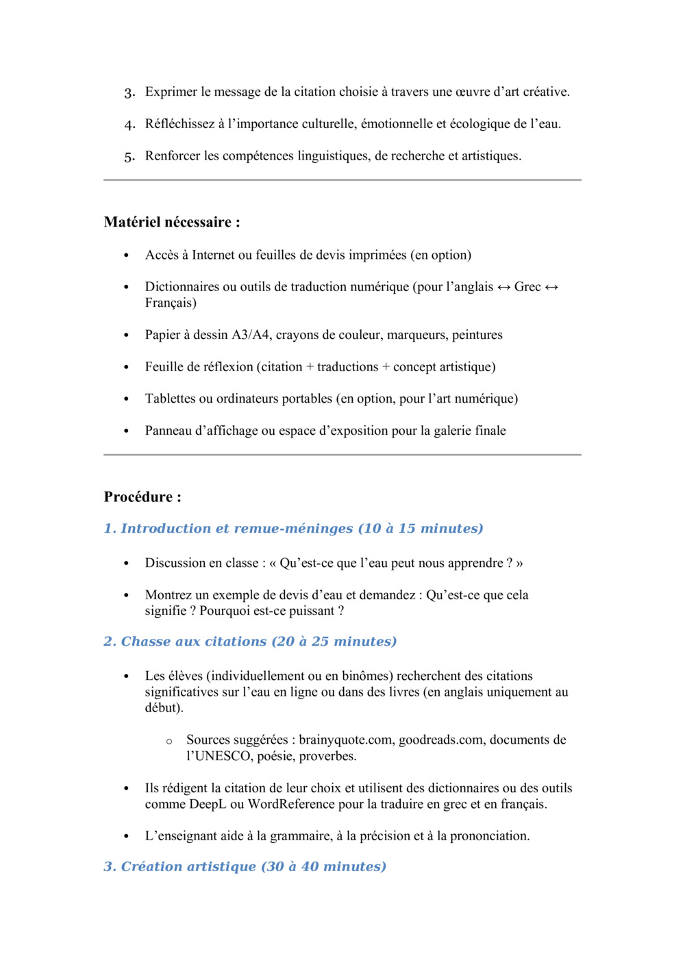 Découvrir et illustrer des citations multilingues sur l’eau_2