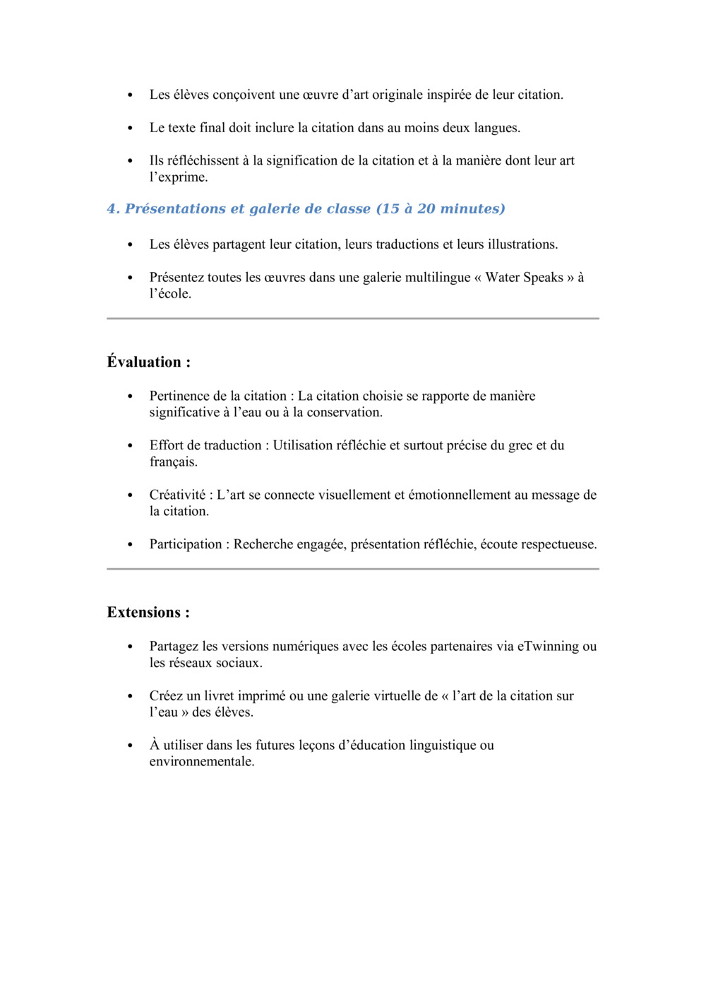 Découvrir et illustrer des citations multilingues sur l’eau_3