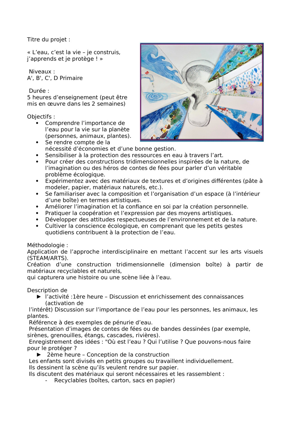 L’eau, c’est la vie – je construis, j’apprends et je protège !_0