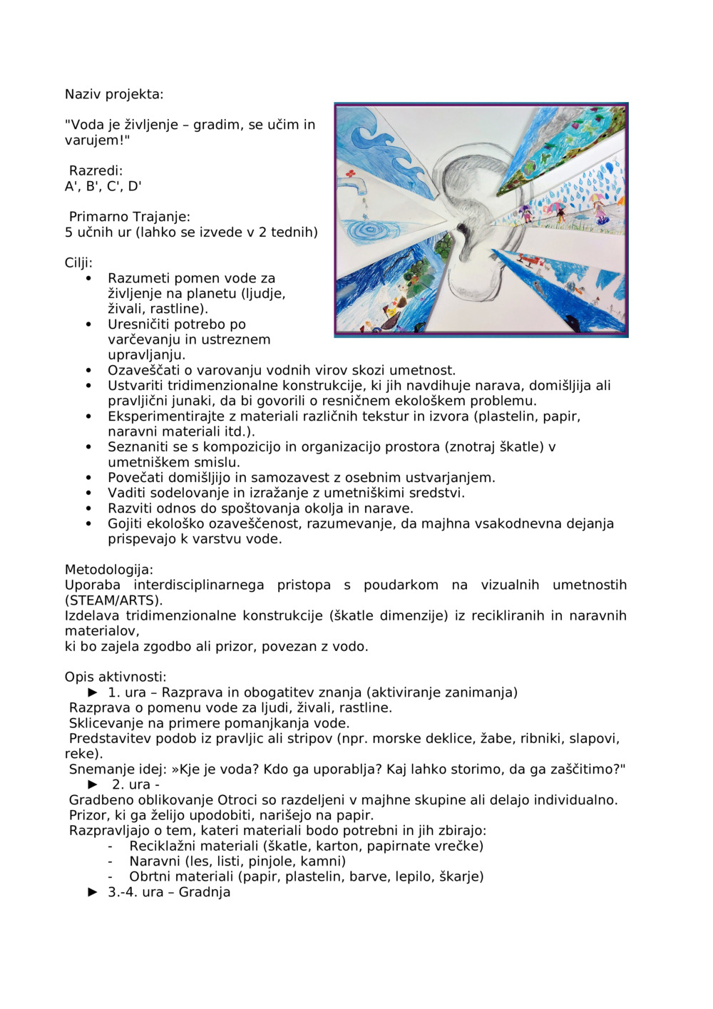 Voda je življenje – gradim, se učim in varujem!_0