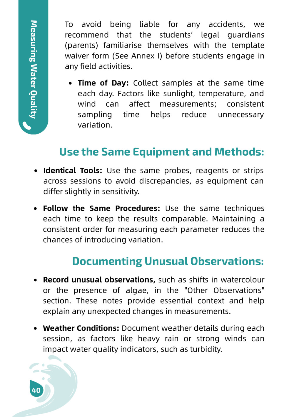 Monitoring Water Quality: Toolkit for Educators_40