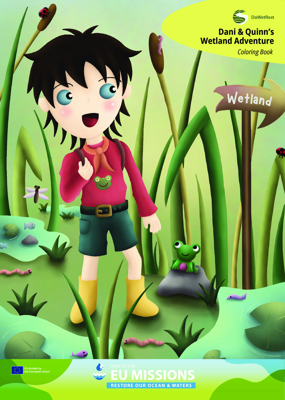Dani & Quinn's Wetland Adventure (Coloring book)_0