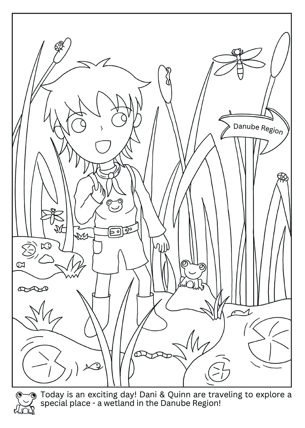 Dani & Quinn's Wetland Adventure (Coloring book)_2