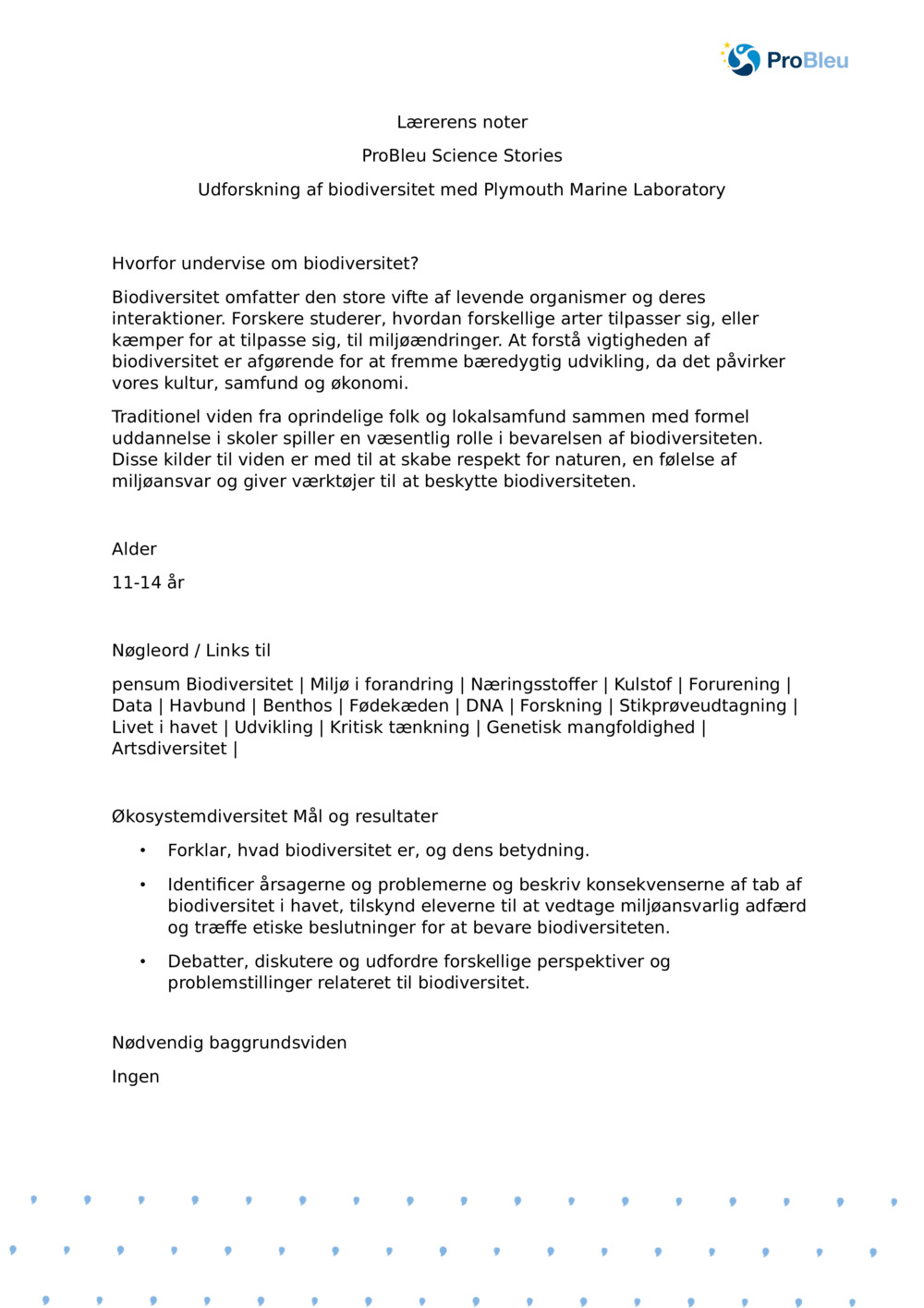 Udforskning af biodiversitet med Plymouth Marine Laboratory - Lærerens noter_0
