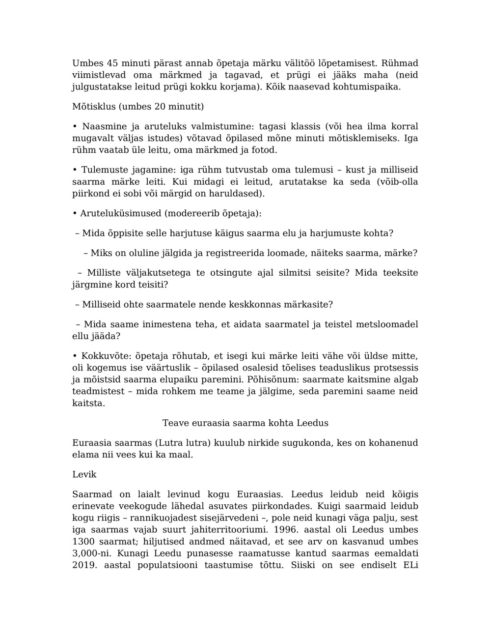 Tunniplaan saarma seireks Balcia jões_2