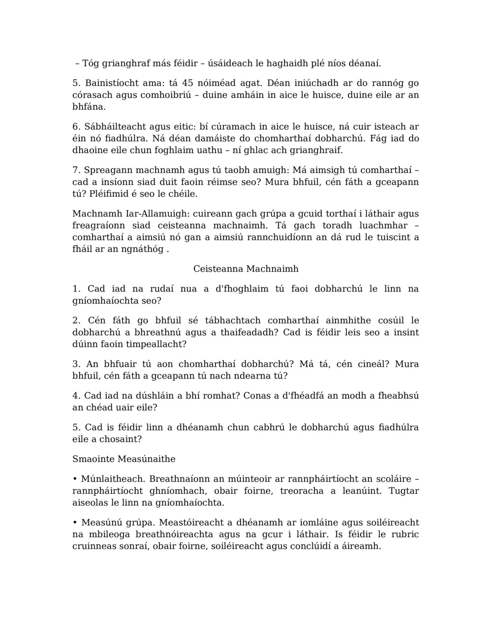 Plean Ceachta le haghaidh Monatóireachta ar Dobharchú in Abhainn Balcia_5
