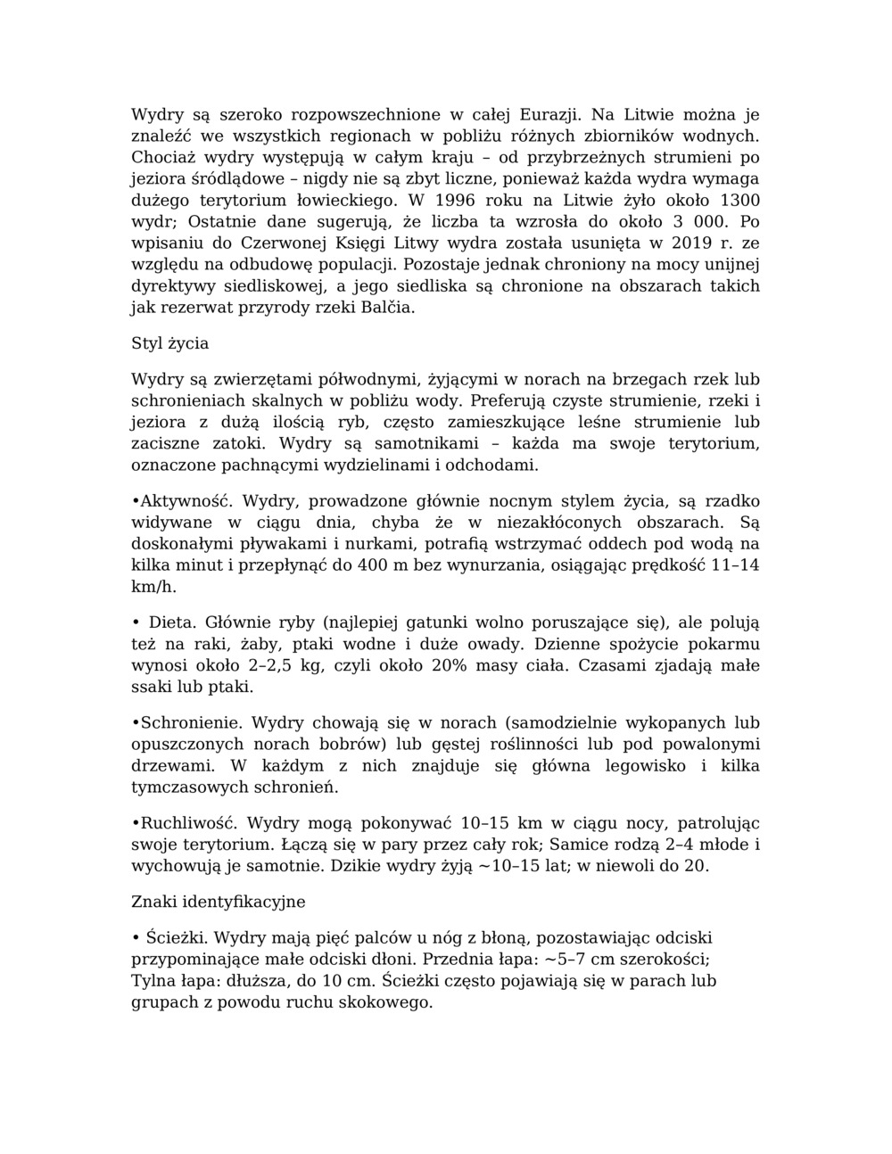 Plan lekcji monitorowania wydr w rzece Balcia_3
