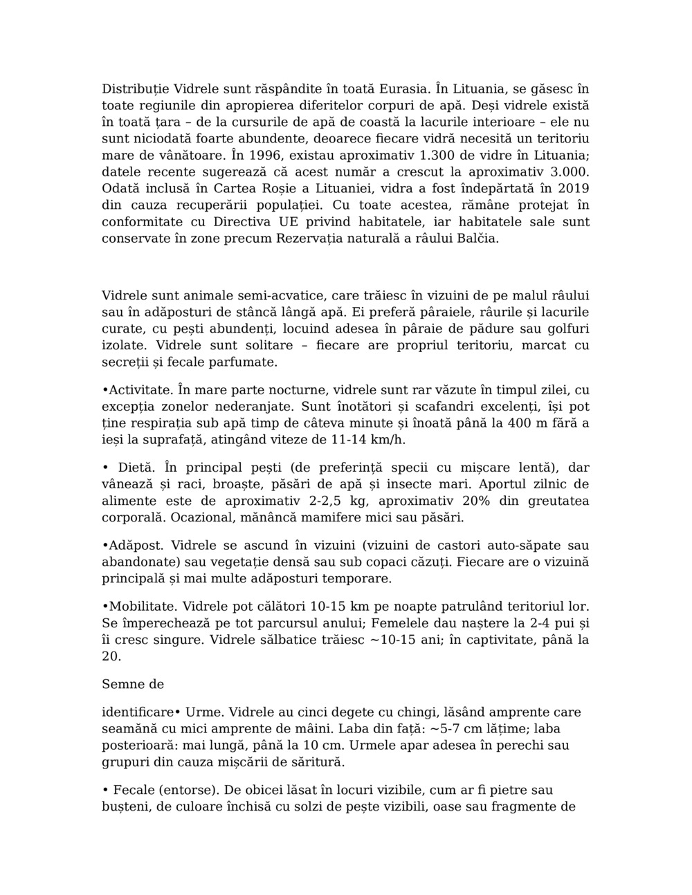 Plan de lecție pentru monitorizarea vidrelor în râul Balcia_3