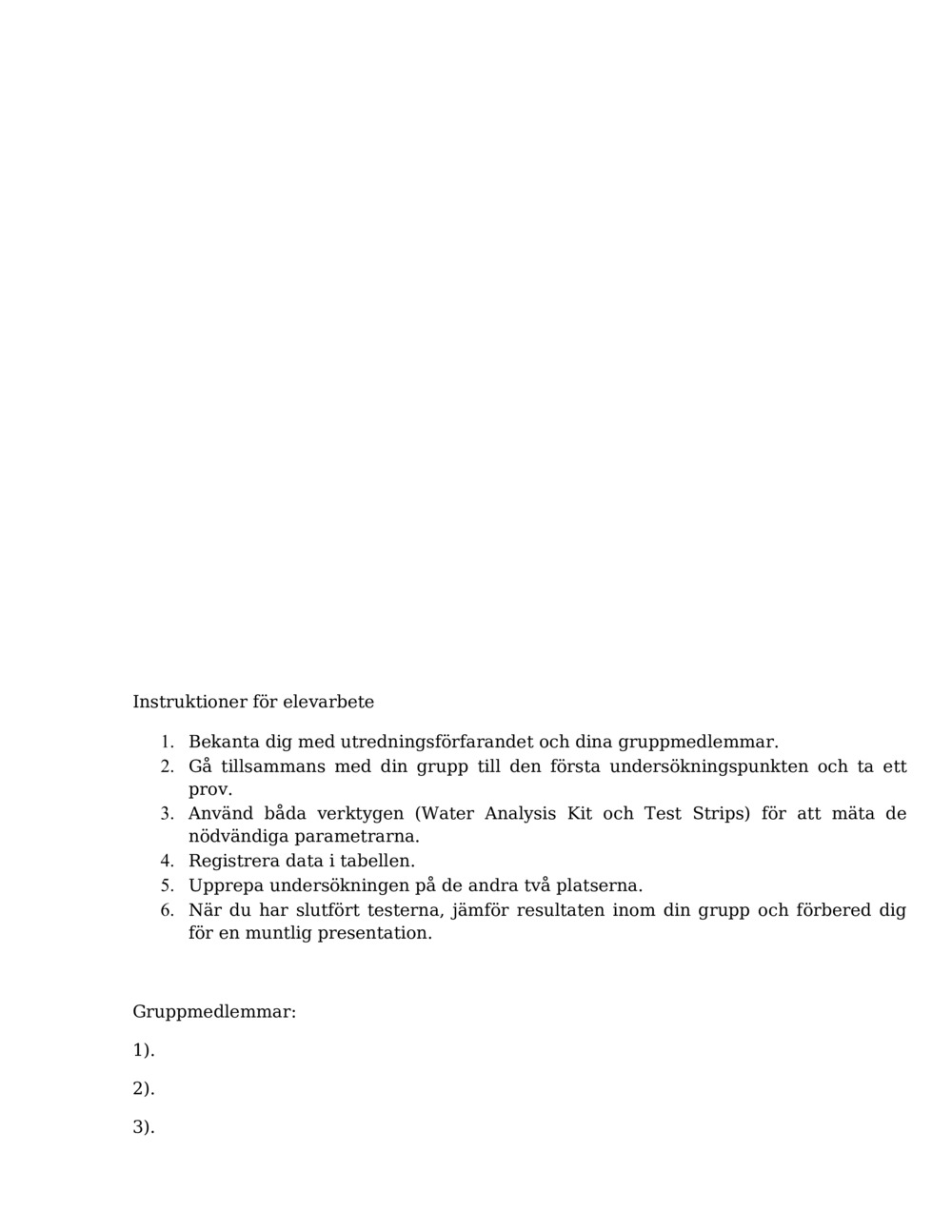 Lektion i undersökning av vattenkvalitet_5