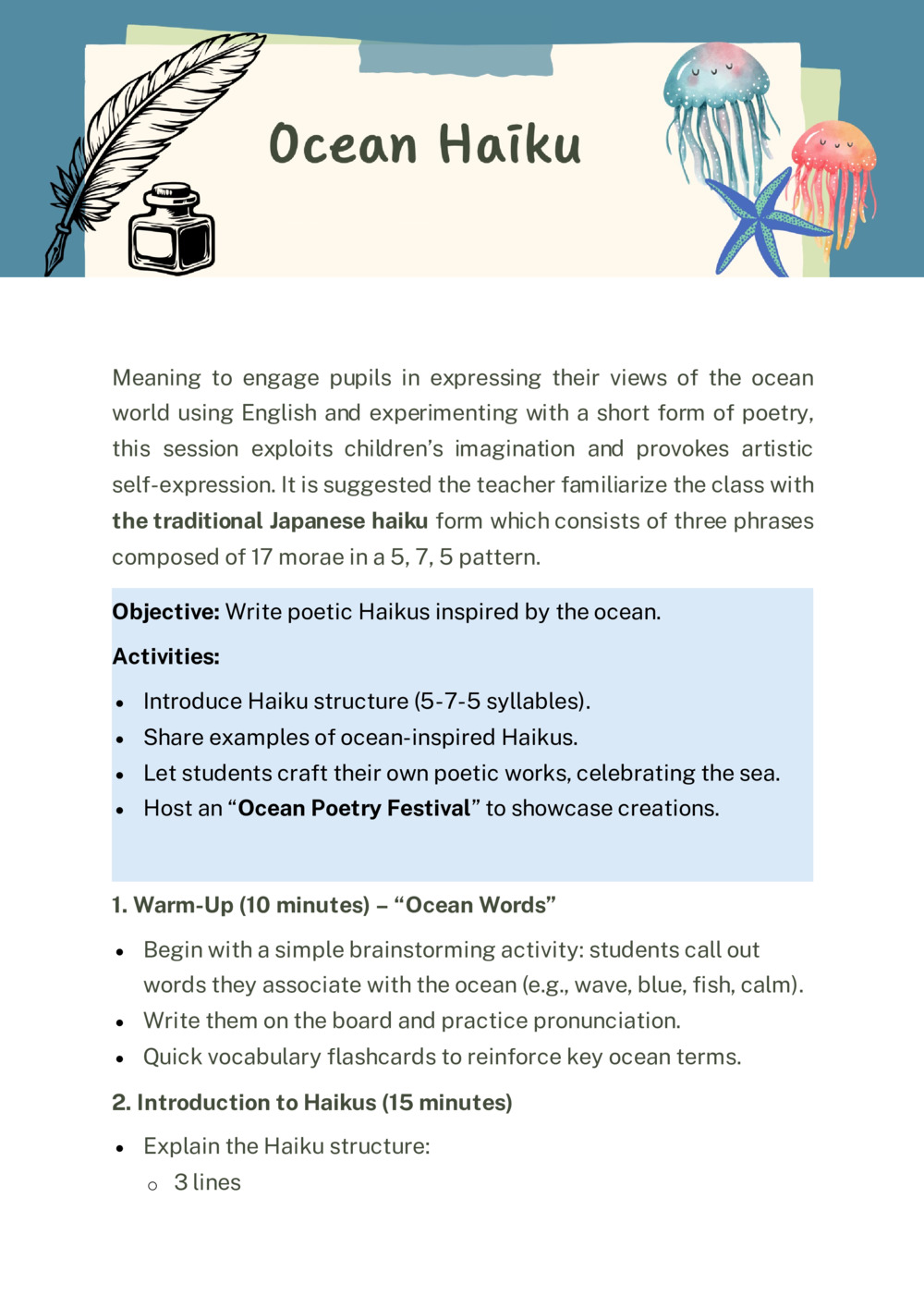 Bl3u Water Edu kit: a collection of ten learning scenarios _50