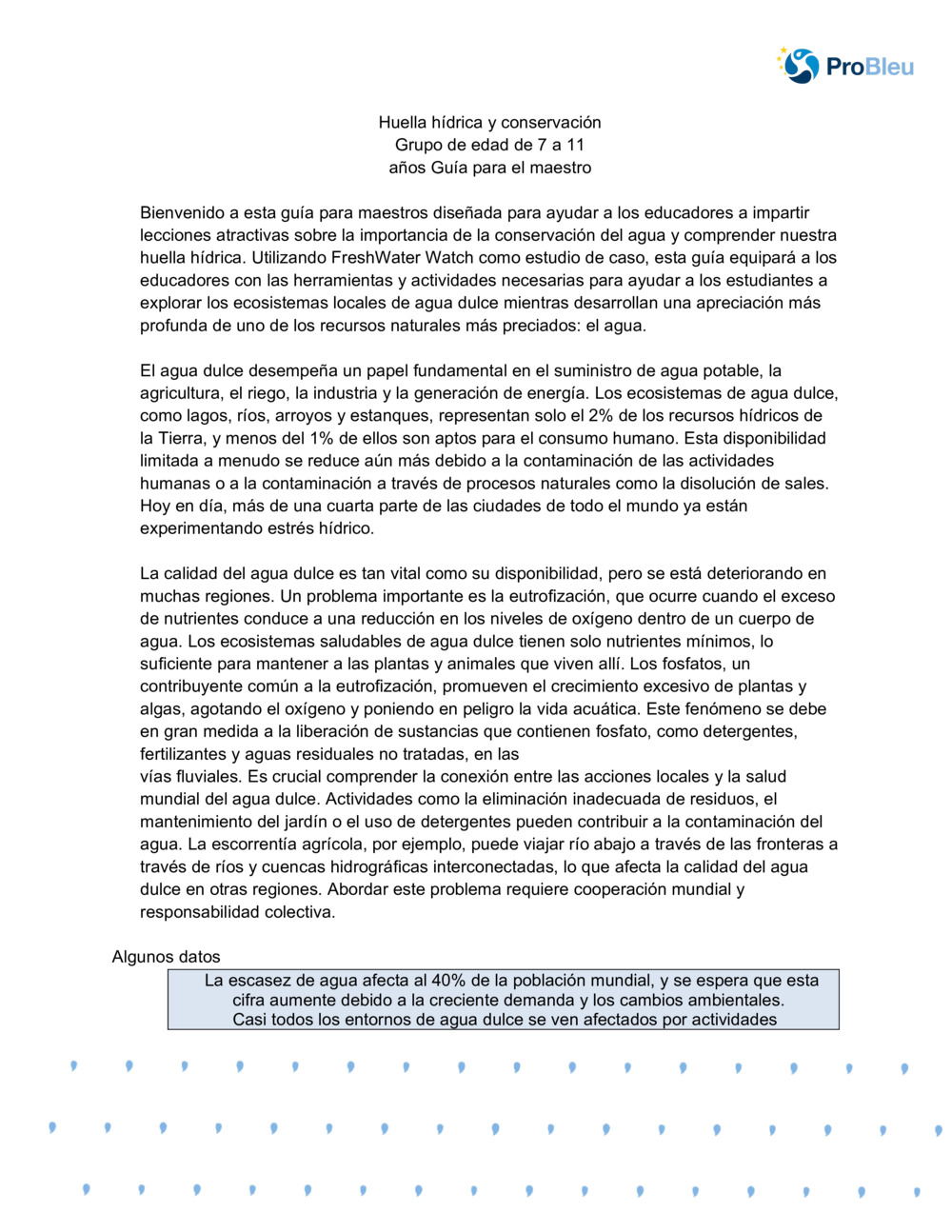 Huella Hídrica y Conservación_0