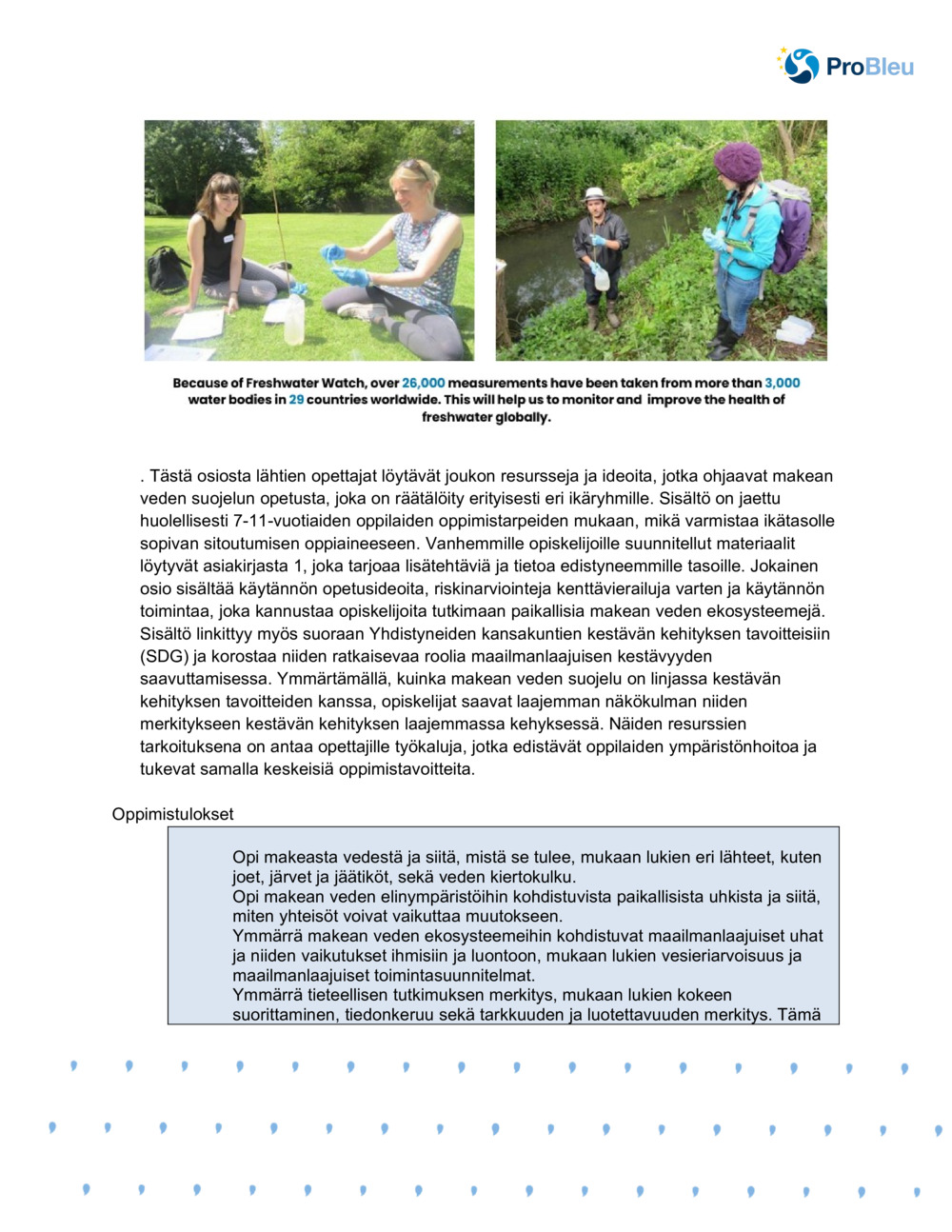 Vesijalanjälki ja suojelu_2