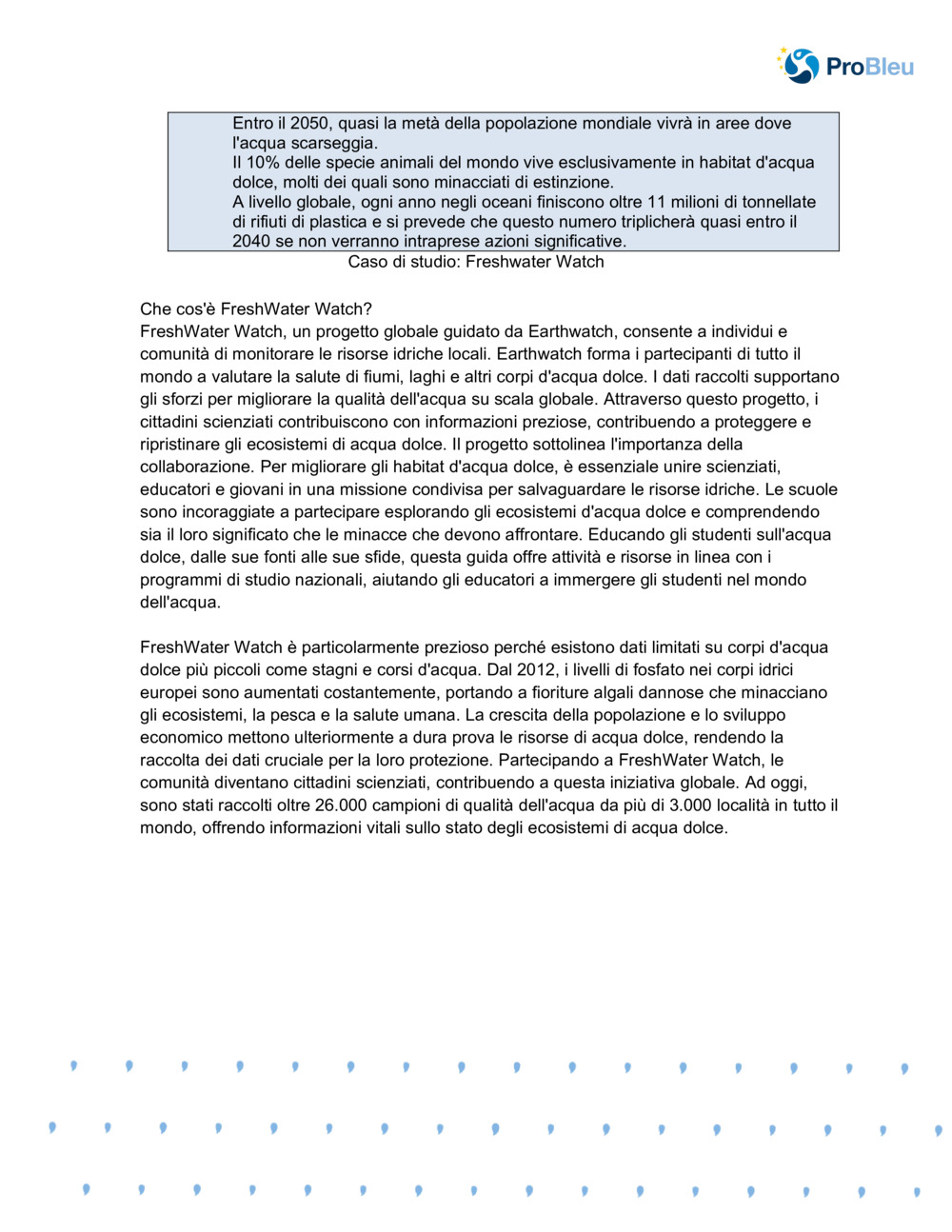 Impronta idrica e conservazione_1