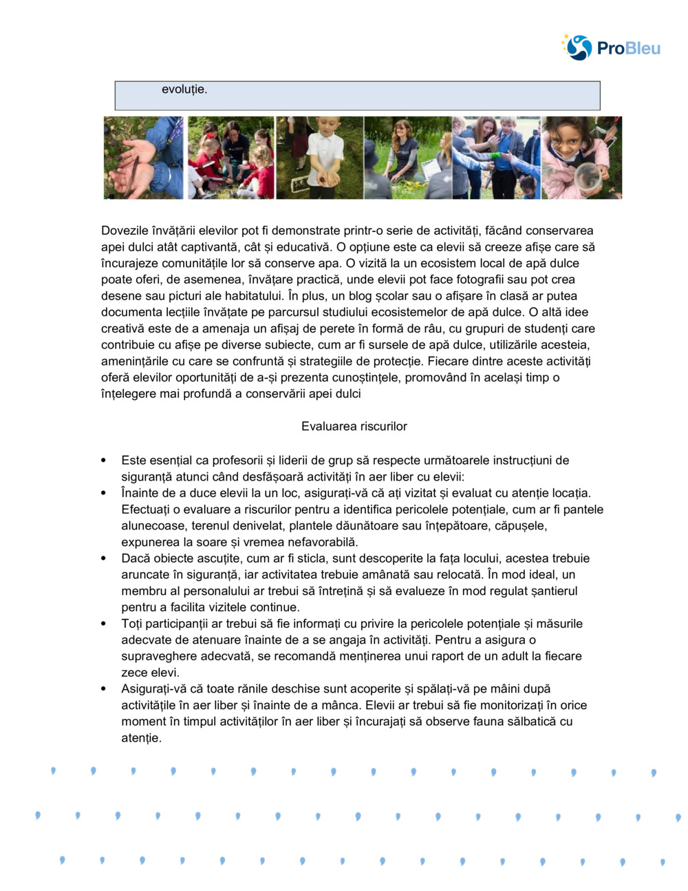 Amprenta de apă și conservarea_4