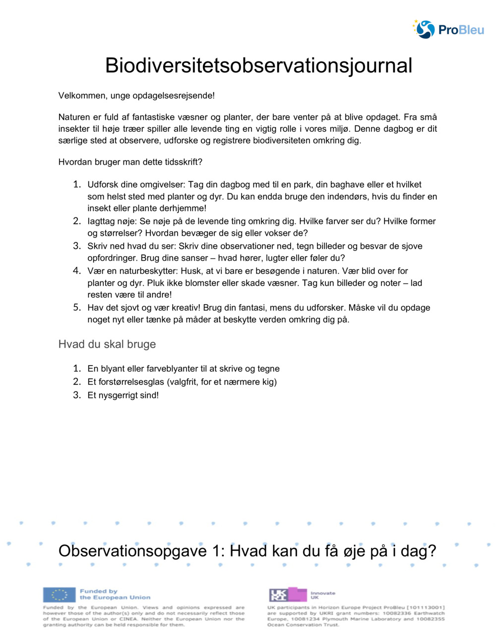 Kortlægning af biodiversitet _0