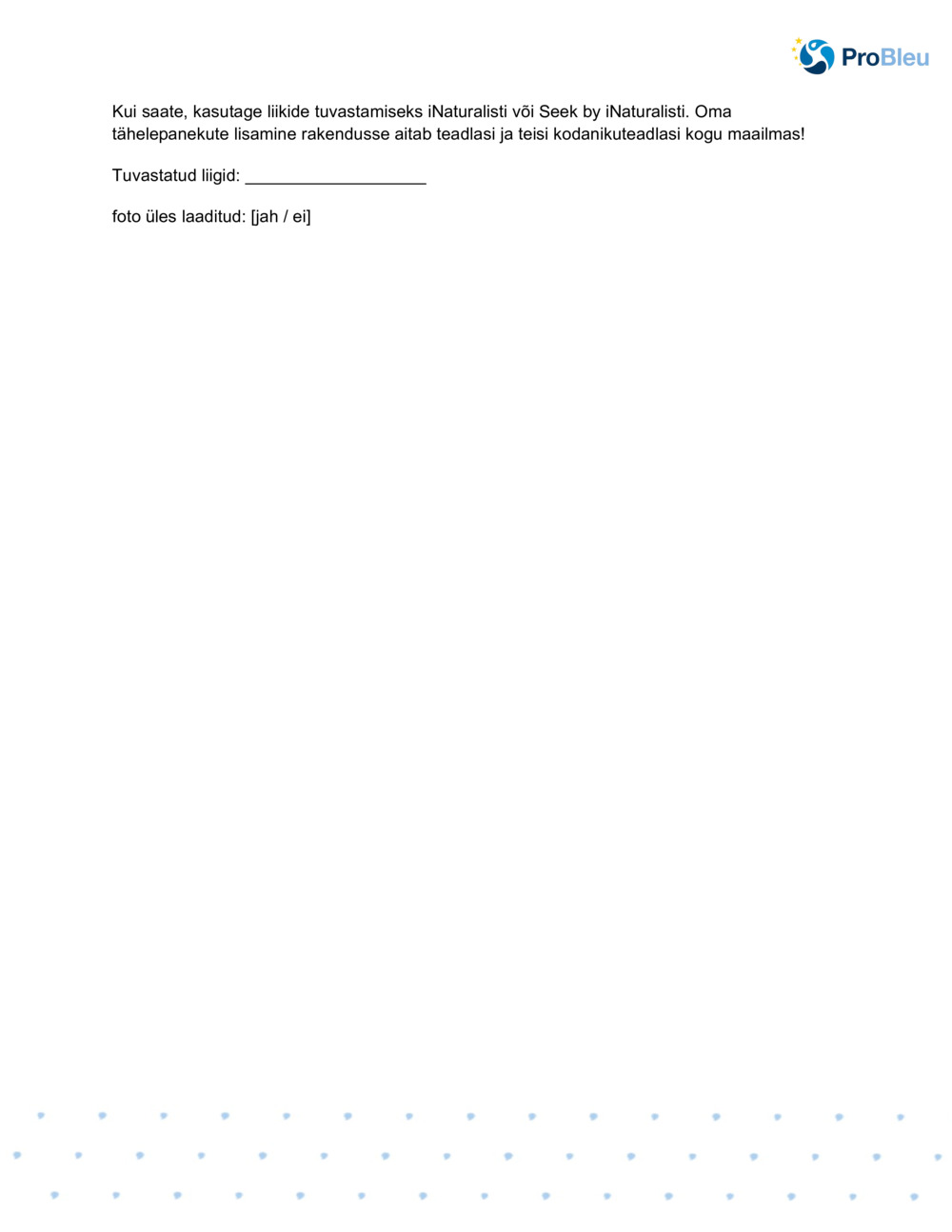 Bioloogilise mitmekesisuse kaardistamine _4