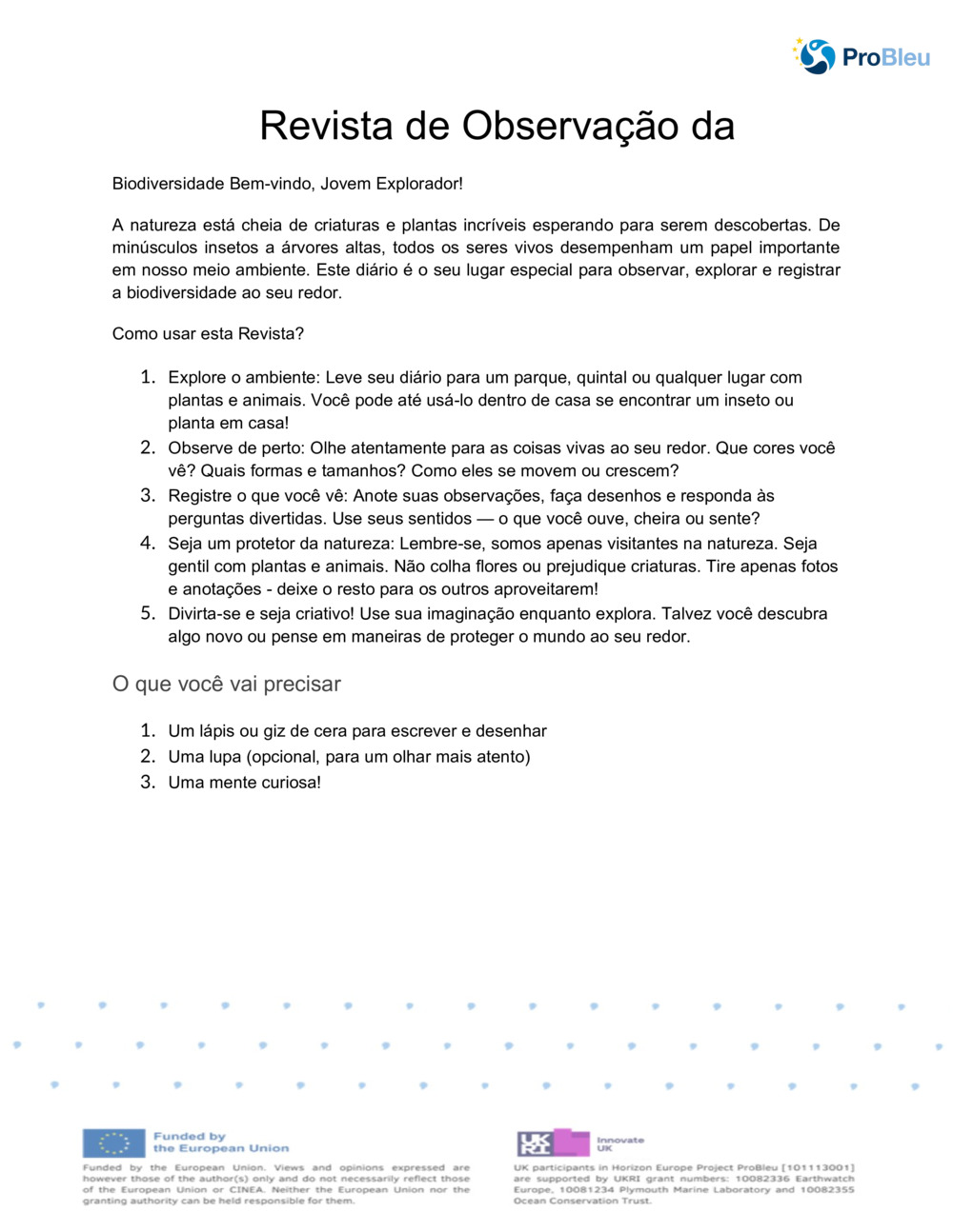 Mapeamento da biodiversidade _0