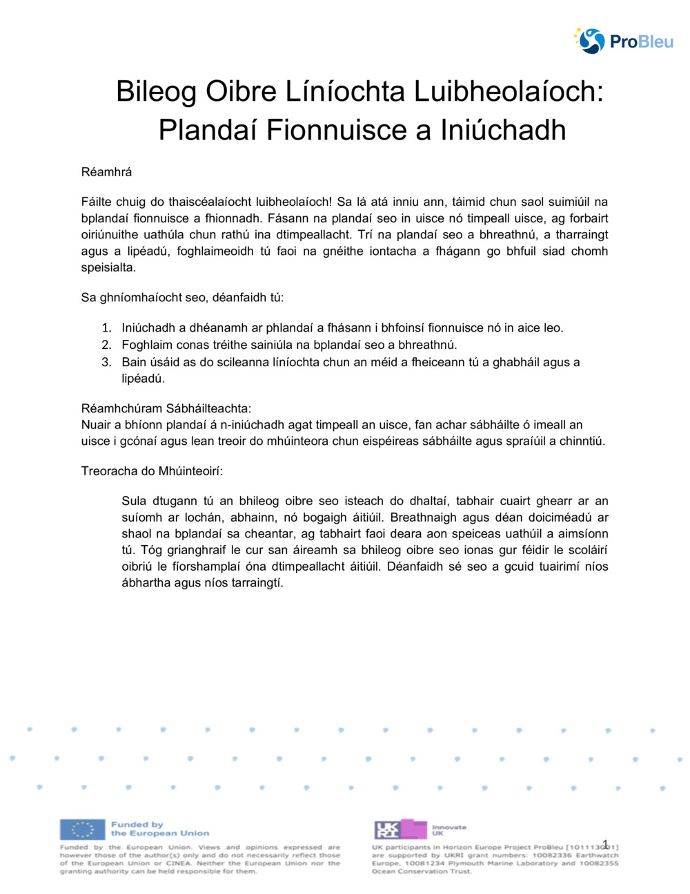  Bileog oibre líníochta luibheolaíoch_0