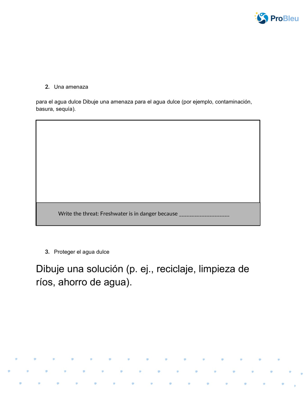 Storyboard: La importancia del agua dulce _2