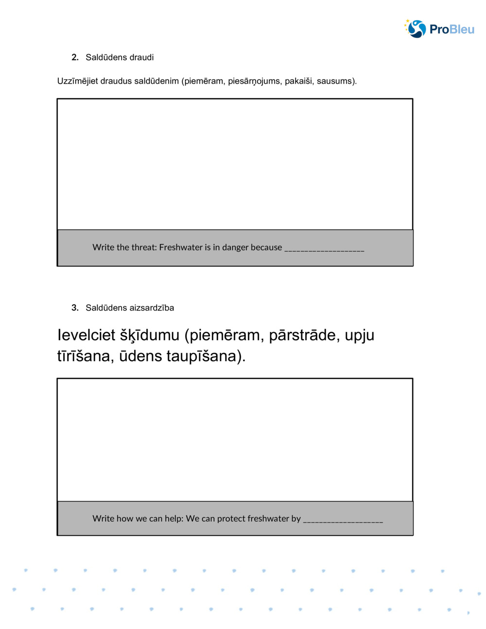 Saldūdens varoņi - Esiet ūdens detektīvs ar amatierzinātni!