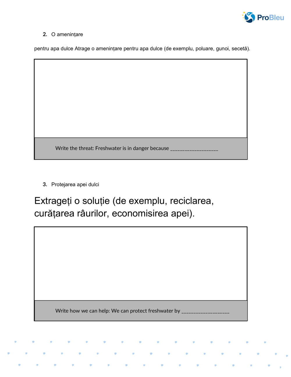 Storyboard: Importanța apei dulci _2