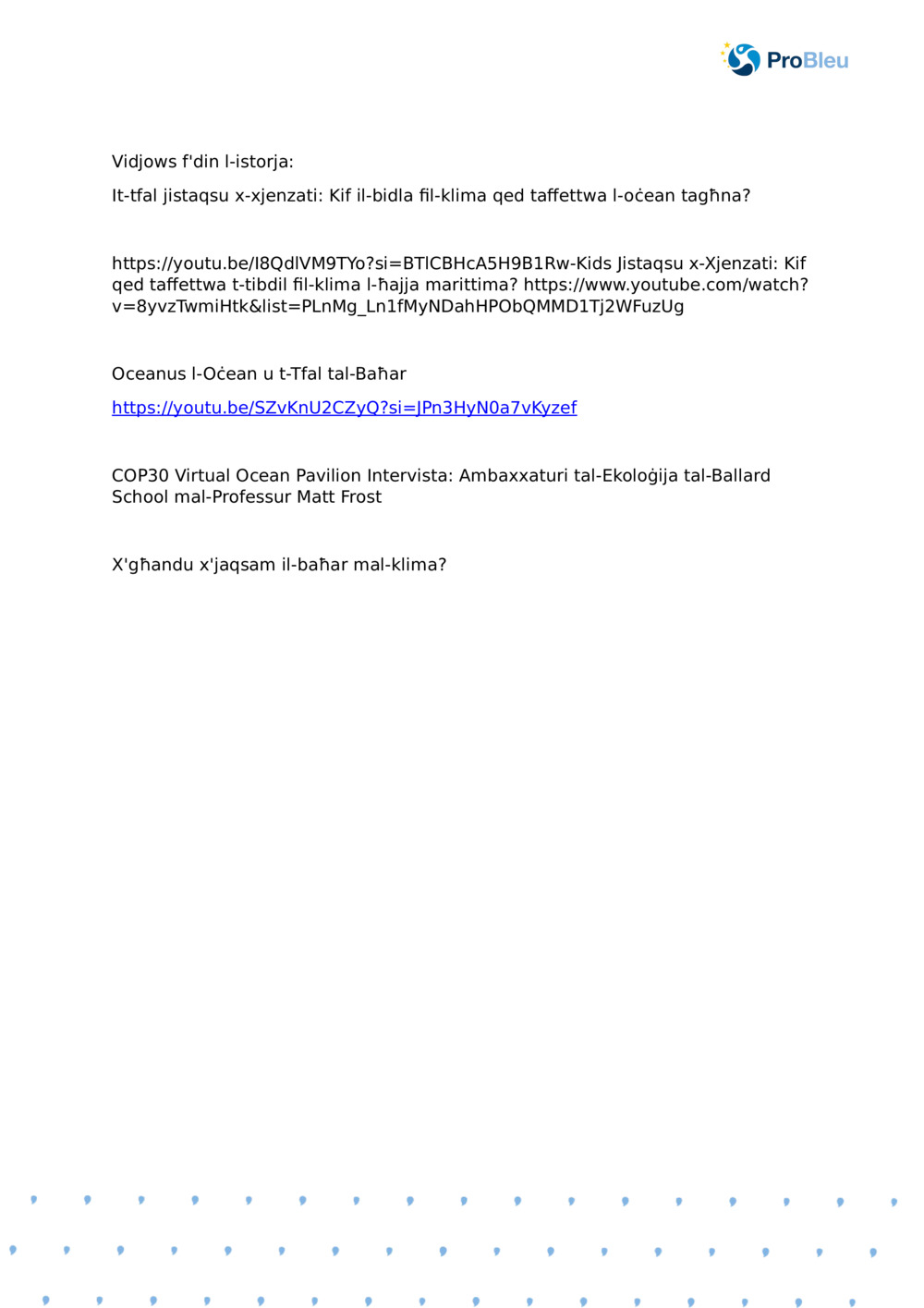 L-Oċean f'Climate_ Jinbidel Noti tal-Għalliema_1