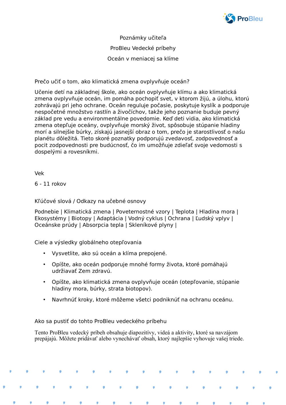 Oceán v meniacej sa Climate_ poznámky učiteľa_0