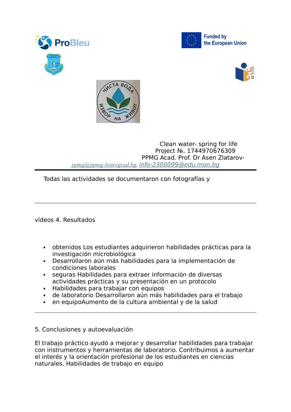 Informe - EXAMEN MICROBIOLÓGICO DE MICROORGANISMOS EN AGUA DE DIVERSAS FUENTES_2