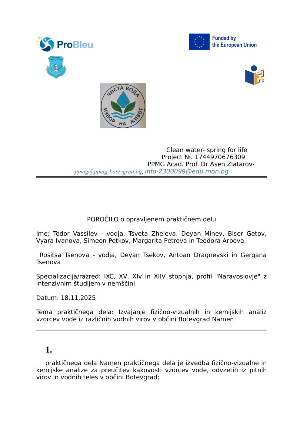 Fizikalno-kemijska analiza