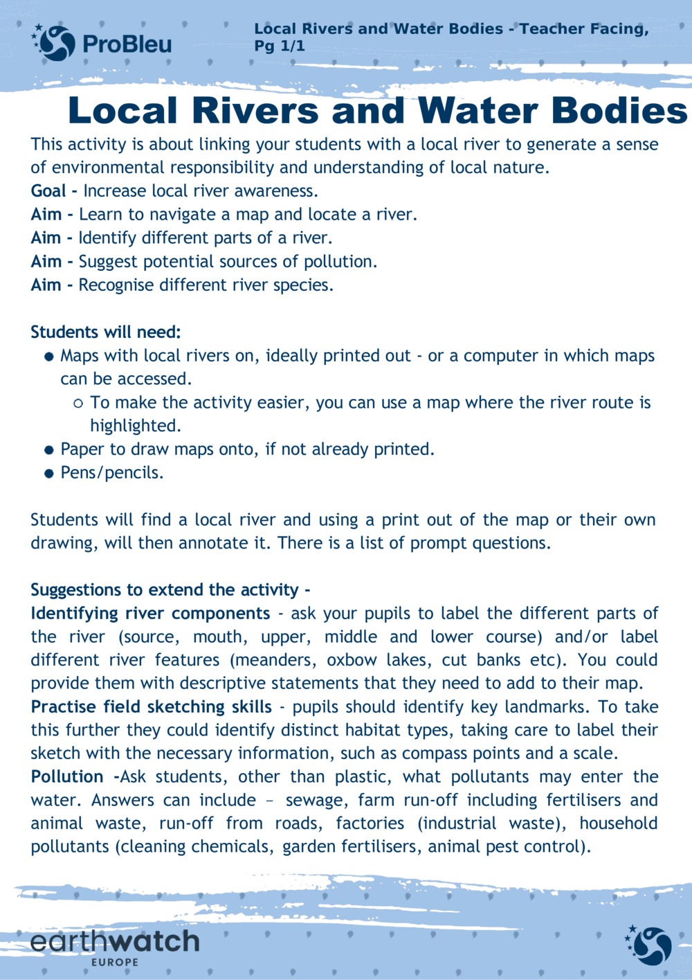 Local Rivers and Water Bodies_2