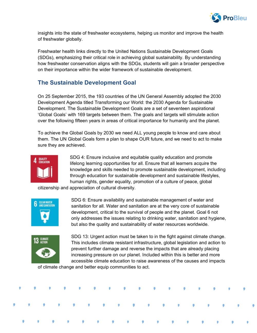 Linking Freshwater to the Curriculum_2