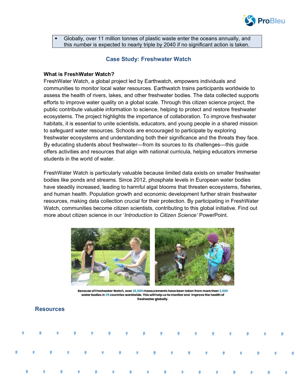 Linking Freshwater to the Curriculum_1