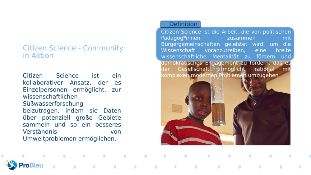 Citizen Science - Community in Aktion