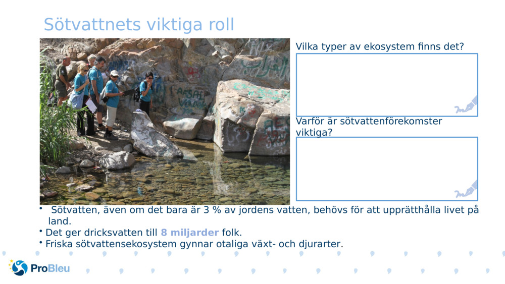 Sötvattnets viktiga roll