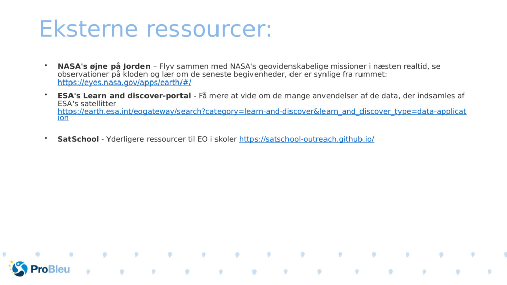 Eksterne ressourcer: