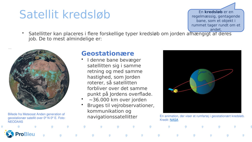 Satellit kredsløb