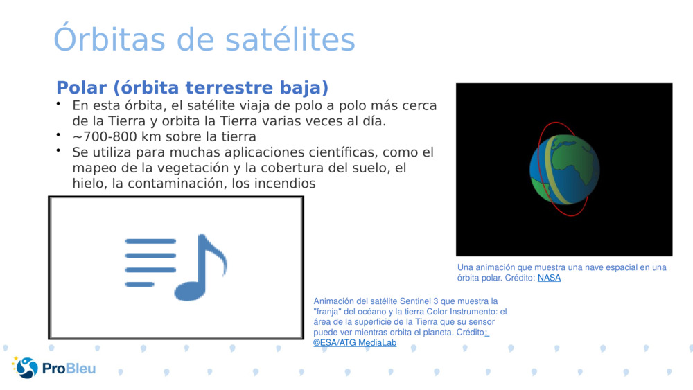 Órbitas de satélites