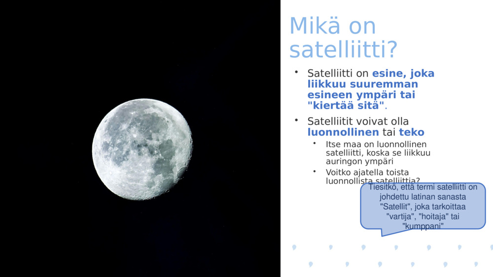 Mikä on satelliitti? 