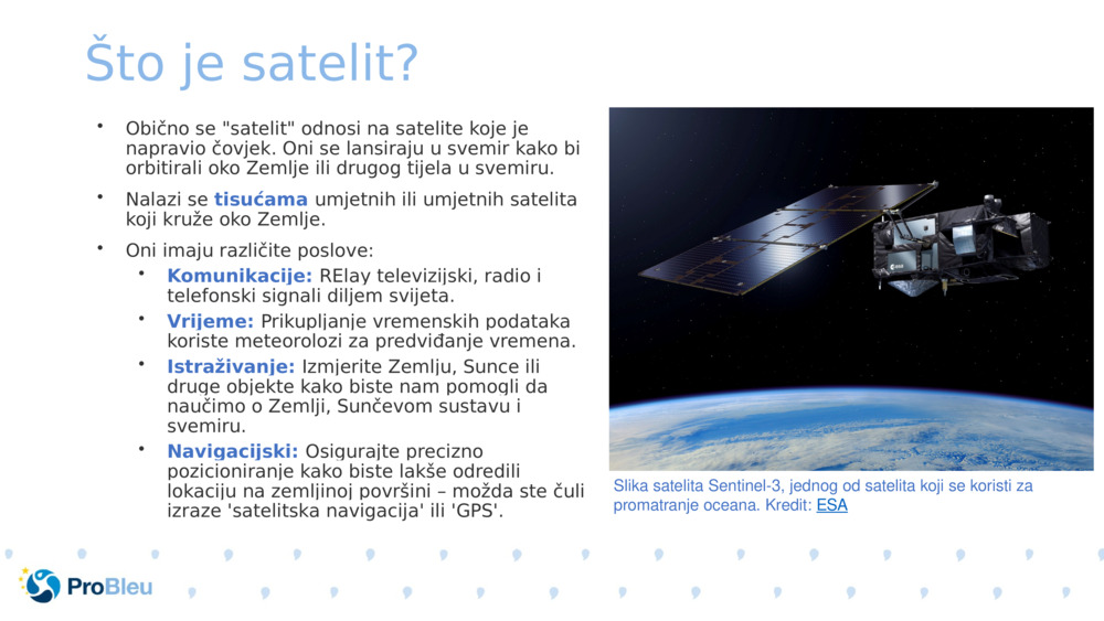 Što je satelit? 