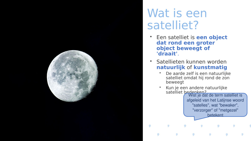 Wat is een satelliet? 