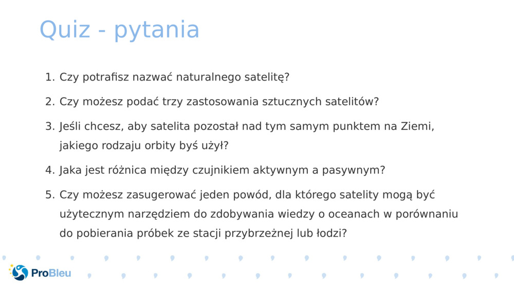 Quiz - pytania